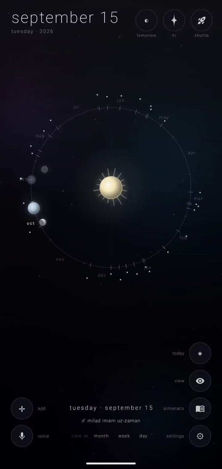 the dawoodi bohra almanac in zenith calendar