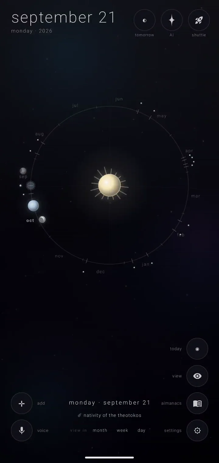 the orthodox almanac in zenith calendar